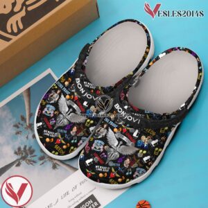 Bon Jovi Music Crocs Crocband Clogs Shoes, Unique Gifts For Fans Style 9 - Vesles2014S 3