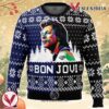 Bon Jovi Ugly Christmas Sweater, Unique Christmas Gift For Fans - Vesles2014S