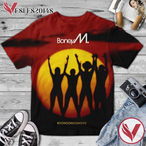 Boney M. Boonoonoonoos Album Cover Shirt, Perfect Gifts For Music Lovers - Vesles2014S