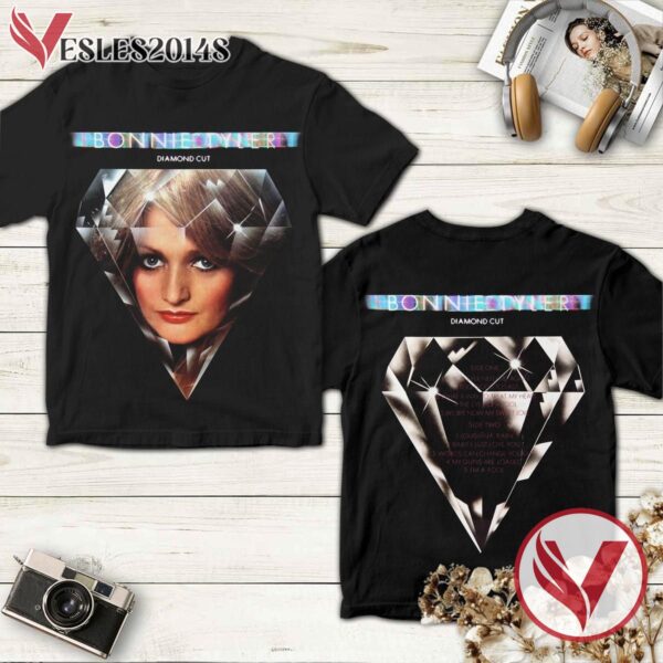Bonnie Tyler Diamond Cut Album Cover Shirt, Perfect Gifts For Music Lovers - Vesles2014S