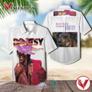 Bootsy Collins Back in the Day The Best of Bootsy Album Hawaiian Shirt, Best Gift For Music Lovers Vesles2014S