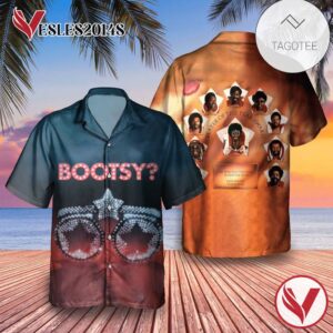 Bootsy Collins Bootsy Player Of The Year Album Cover Hawaiian Shirt, Best Gift For Music Lovers Vesles2014S