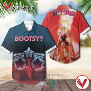 Bootsy Collins Bootsy Player of the Year Album Hawaiian Shirt, Best Gift For Music Lovers Vesles2014S