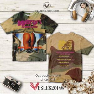 Bootsy Collins Jungles Bass Album 3D T-Shirt, Perfect Gifts For Music Lovers - Vesles2014S