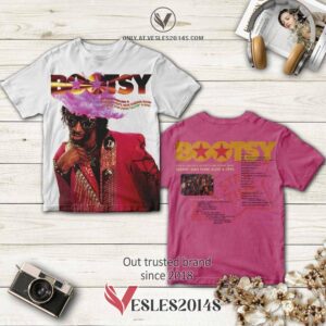 Bootsy Collins Keepin Album 3D T-Shirt, Perfect Gifts For Music Lovers - Vesles2014S