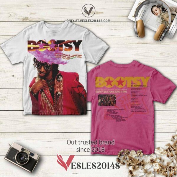 Bootsy Collins Keepin Album 3D T-Shirt, Perfect Gifts For Music Lovers - Vesles2014S