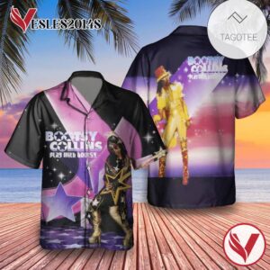 Bootsy Collins Play With Bootsy Album Cover Hawaiian Shirt, Best Gift For Music Lovers Vesles2014S