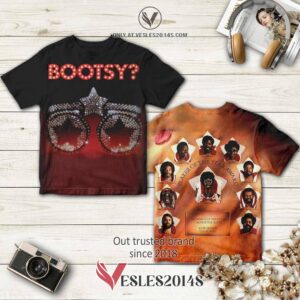 Bootsy Collins Player of the Year Album 3D T-Shirt, Perfect Gifts For Music Lovers - Vesles2014S