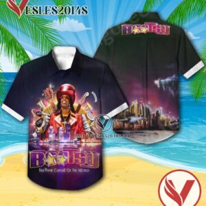 Bootsy Collins The Funk Capital Of The World Album Cover Style 2 Hawaiian Shirt, Unique Gifts For Music Lovers - Vesles2014S