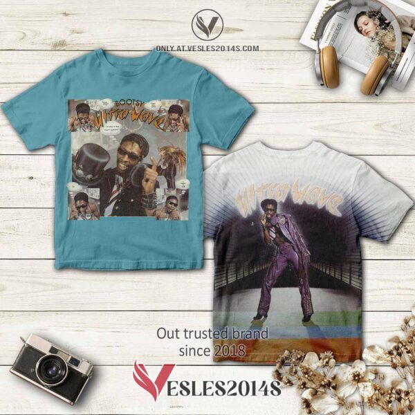 Bootsy Collins Ultra Wave Album 3D T-Shirt, Perfect Gifts For Music Lovers - Vesles2014S