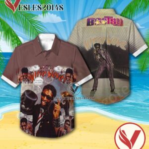 Bootsy Collins Ultra Wave Album Cover Style 2 Hawaiian Shirt, Unique Gifts For Music Lovers - Vesles2014S