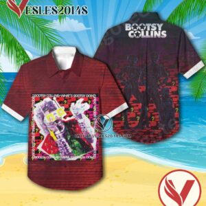 Bootsy Collins What’s Bootsy Doin’ Album Cover Hawaiian Shirt, Unique Gifts For Music Lovers - Vesles2014S