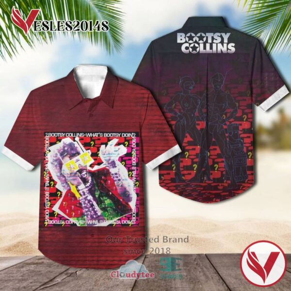 Bootsy Collins What's Bootsy Doin' Album Hawaiian Shirt, Best Gift For Music Lovers Vesles2014S