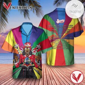 Bootsy Collins World Wide Funk Album Cover Hawaiian Shirt, Best Gift For Music Lovers Vesles2014S