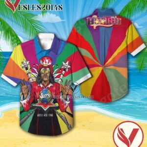 Bootsy Collins World Wide Funk Album Cover Hawaiian Shirt, Unique Gifts For Music Lovers - Vesles2014S