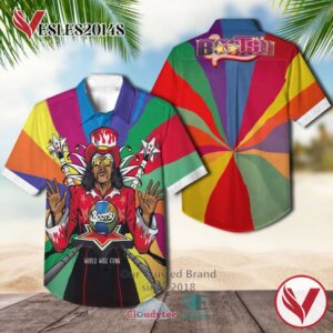 Bootsy Collins World Wide Funk Album Hawaiian Shirt, Best Gift For Music Lovers Vesles2014S