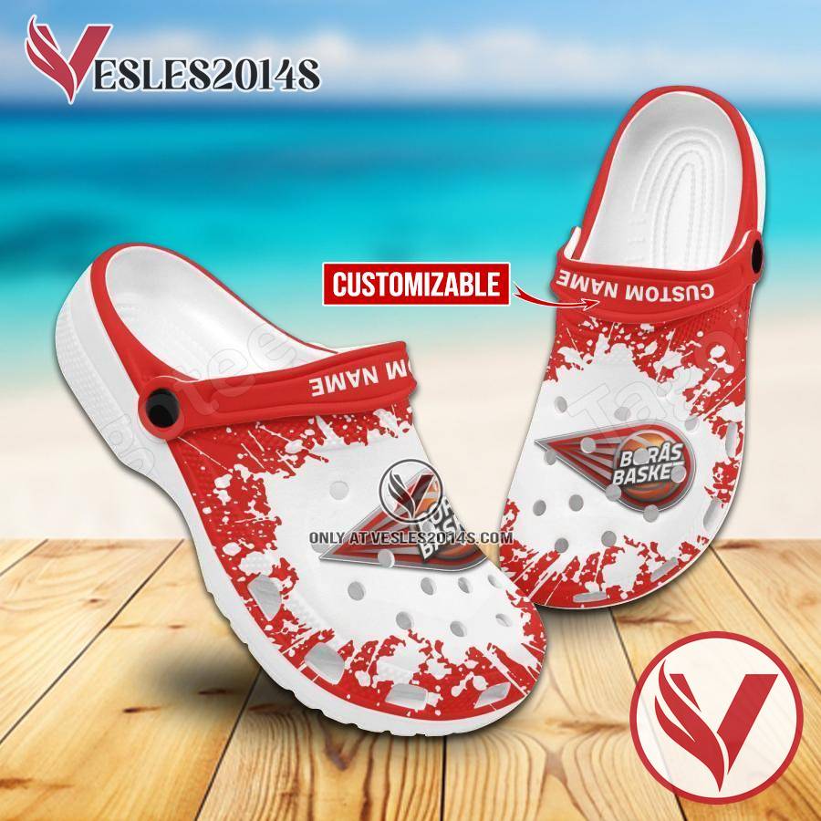 Boras Basket Custom Crocs Clogs, Unique Footwear For Fans