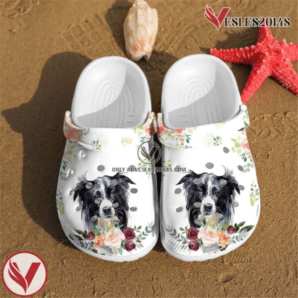 Border Collie shoes Crocs Crocband Clogs Shoes For Men Women, Unique Gift From  Vesles2014S