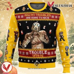 Borderlands Ugly Christmas Sweater, Unique Christmas Gift For Fans - Vesles2014S