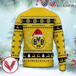 Borussia Dortmund II Sport Ugly Christmas Sweater, Unique Gifts For Fans - Vesles2014aS 3
