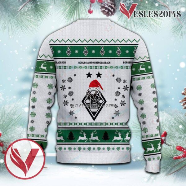 Borussia Monchengladbach Sport Ugly Christmas Sweater, Unique Gifts For Fans - Vesles2014aS 3