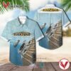 Boston Band We're Ready Album Hawaiian Shirt, Best Gift For Music Lovers Vesles2014S