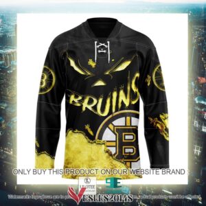 Boston Bruins Blood Personalized Hockey Jersey Shirt, Trending Gifts For Fans - Vesles2014s 2
