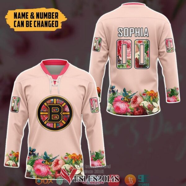 Boston Bruins Custom Name And Number Hockey Jersey, Trending Gifts For Fans - Vesles2014s 2