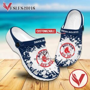 Boston Red Sox Custom Crocs Clogs, Unique Footwear For Fans