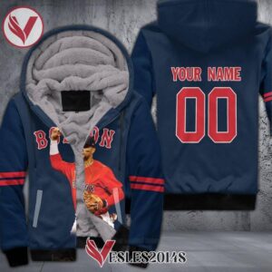 Boston Red Sox Xander Bogaerts 2 Navy Personalized 3D Fleece Hoodie, Best Outfit For Fans Sport - Vesles2014S 1