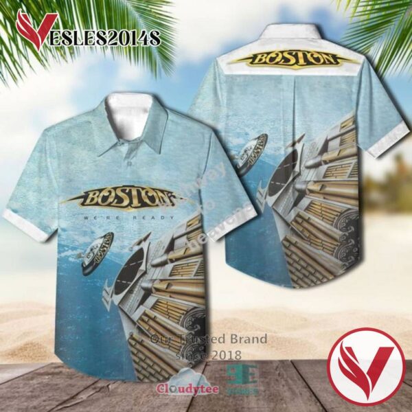 Boston We're Ready Casual Hawaiian Shirt, Best Gifts For Summer Vesles2014S 1