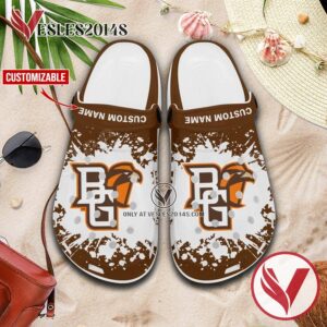 Bowling Green Logo Custom Crocs Clogs, Unique Footwear For Fans 1
