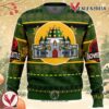 Bowser Castle Mario Bros Ugly Christmas Sweater, Unique Christmas Gift For Fans - Vesles2014S