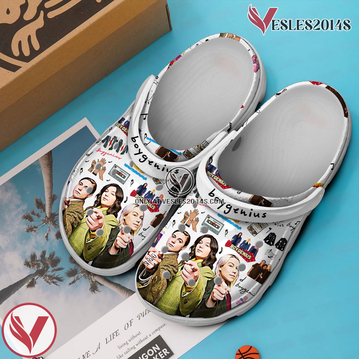 Boygenius Music Crocs Crocband Clogs Shoes, Unique Gifts For Fans Style 1 - Vesles2014S 3