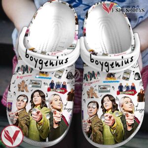 Boygenius Music Crocs Crocband Clogs Shoes, Unique Gifts For Fans Style 1 - Vesles2014S