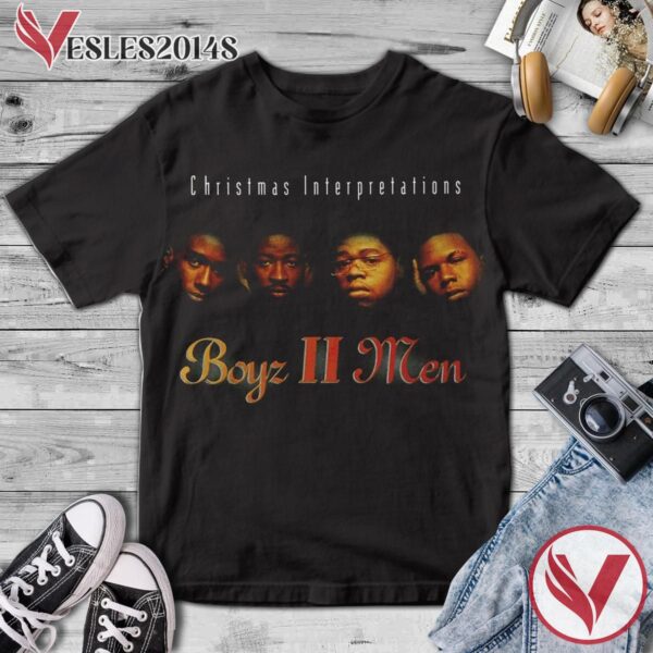 Boyz II Men Christmas Interpretations Album Cover Shirt, Perfect Gifts For Music Lovers - Vesles2014S
