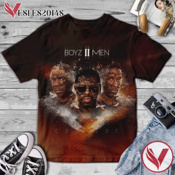 Boyz II Men Collide Album Cover Shirt, Perfect Gifts For Music Lovers - Vesles2014S