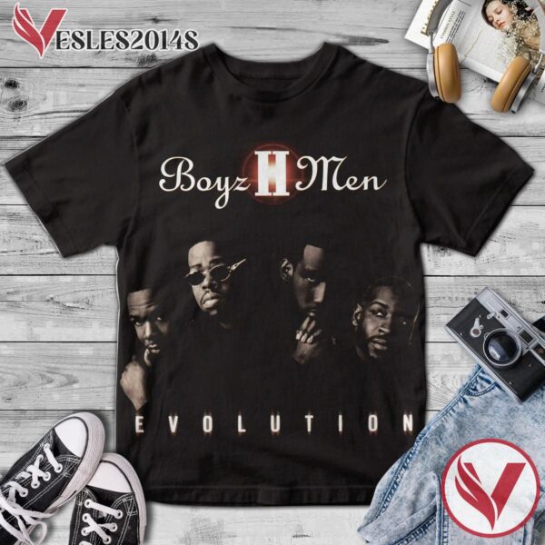Boyz II Men Evolution Album Cover Shirt, Perfect Gifts For Music Lovers - Vesles2014S