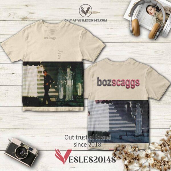 Boz Scaggs Down Two Then Left Album 3D T-Shirt, Perfect Gifts For Music Lovers - Vesles2014S