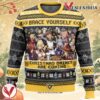 Brace Yourself Konosuba Ugly Christmas Sweater, Unique Christmas Gift For Fans - Vesles2014S