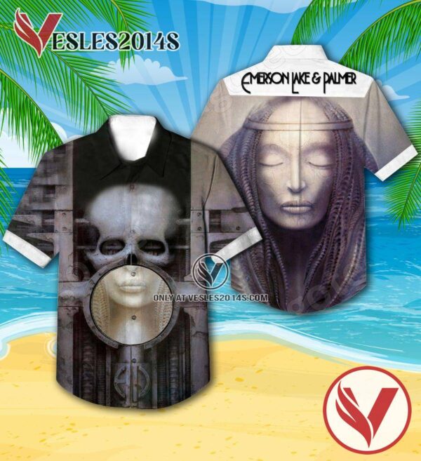 Brain Salad Surgery Album Cover By Emerson Lake And Palmer Hawaiian Shirt, Unique Gifts For Music Lovers - Vesles2014S
