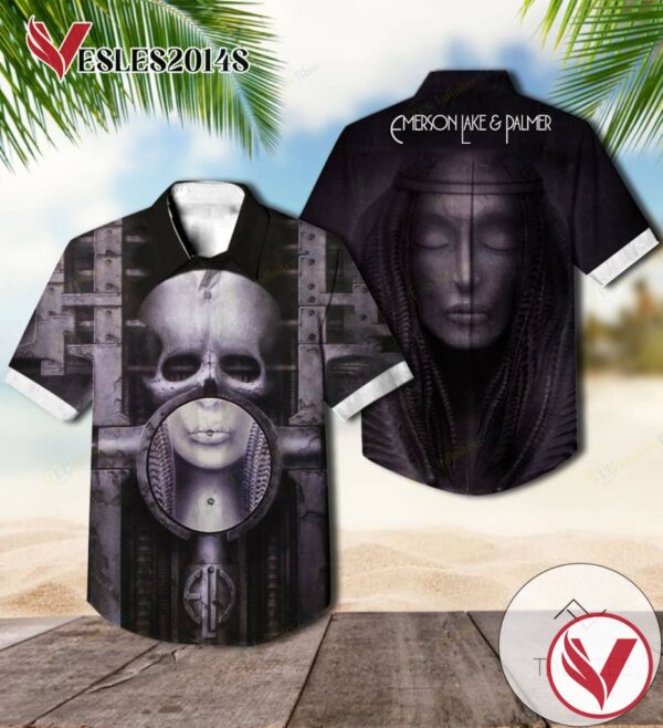 Brain Salad Surgery Studio Album By Emerson, Lake & Palmer Hawaiian Shirt, Best Gift For Music Lovers Vesles2014S