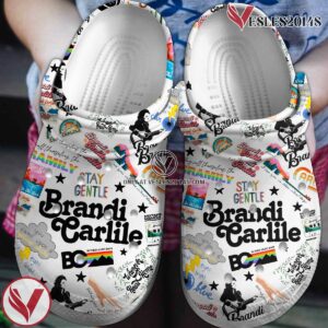 Brandi Carlile Music Crocs Crocband Clogs Shoes, Unique Gifts For Fans - Vesles2014S