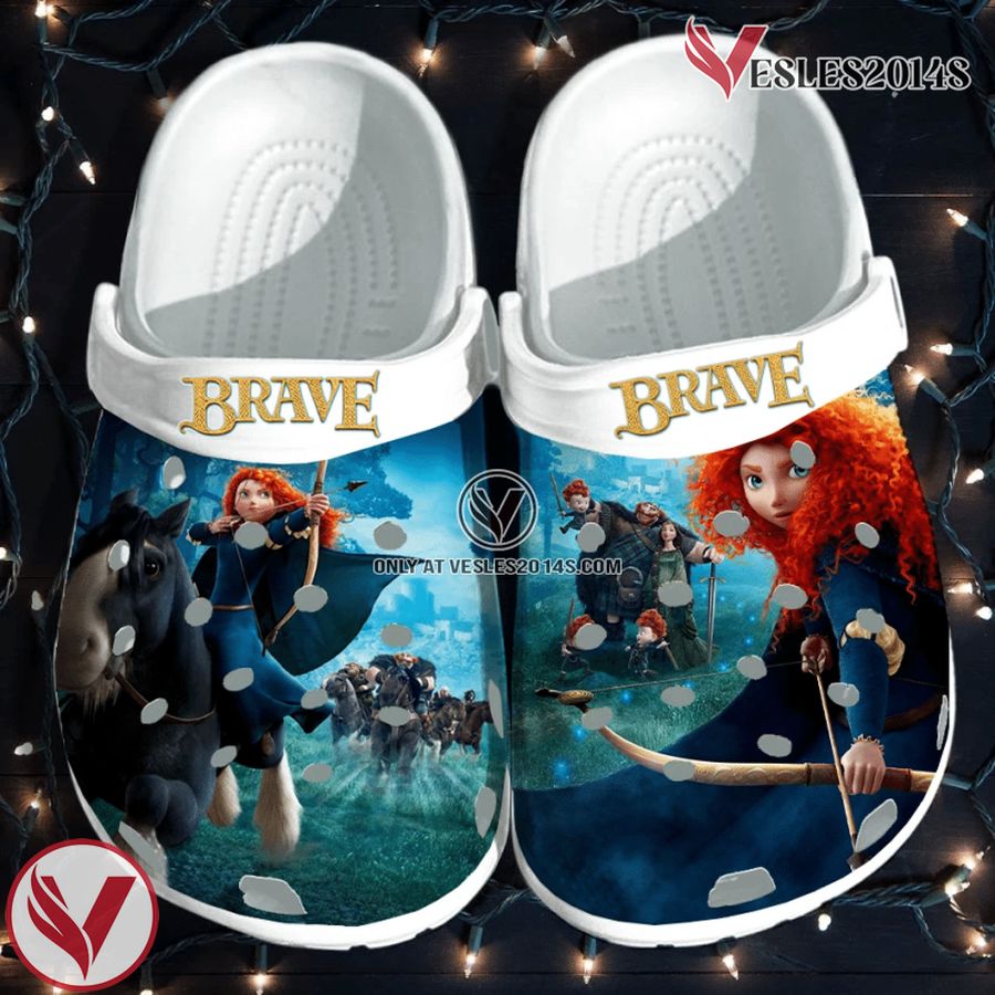Brave film Crocs Clog Shoes, Unique Gift From Vesles2014S
