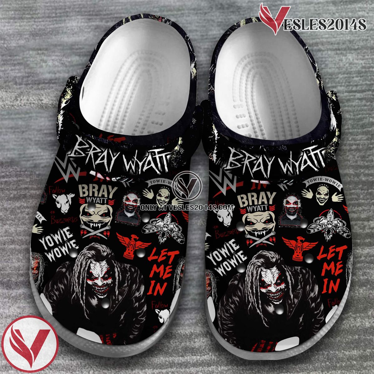 Bray Wyatt Music Crocs Crocband Clogs Shoes, Unique Gifts For Fans - Vesles2014S 2