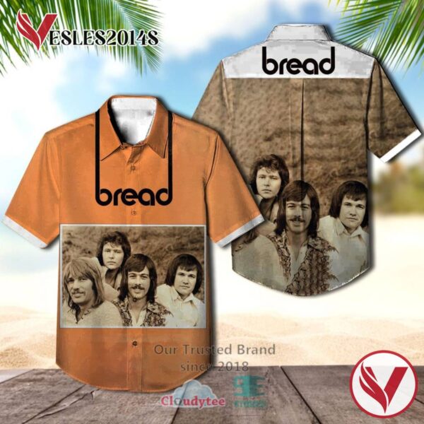 Bread Band Member's Albums Hawaiian Shirt, Best Gift For Music Lovers Vesles2014S