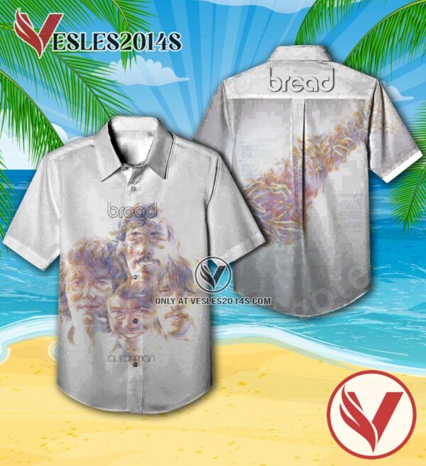 Bread Guitar Man Album Cover Hawaiian Shirt, Unique Gifts For Music Lovers - Vesles2014S