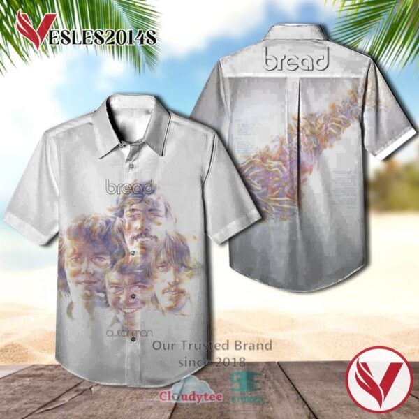 Bread Guitar Man Albums Hawaiian Shirt, Best Gift For Music Lovers Vesles2014S
