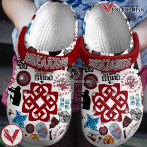 Breaking Benjamin Music Crocs Crocband Clogs Shoes, Unique Gifts For Fans - Vesles2014S