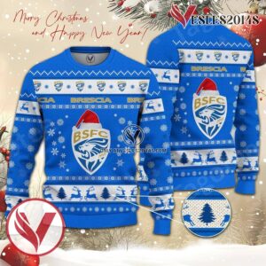 Brescia Calcio Sport Ugly Christmas Sweater, Unique Gifts For Fans - Vesles2014aS 1